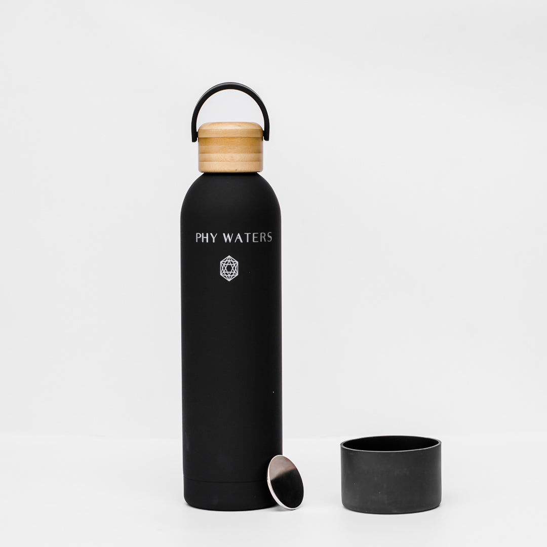 INSULATE BOTTLE PHY WATERS 3000 GAUSS NEGRO 750cc