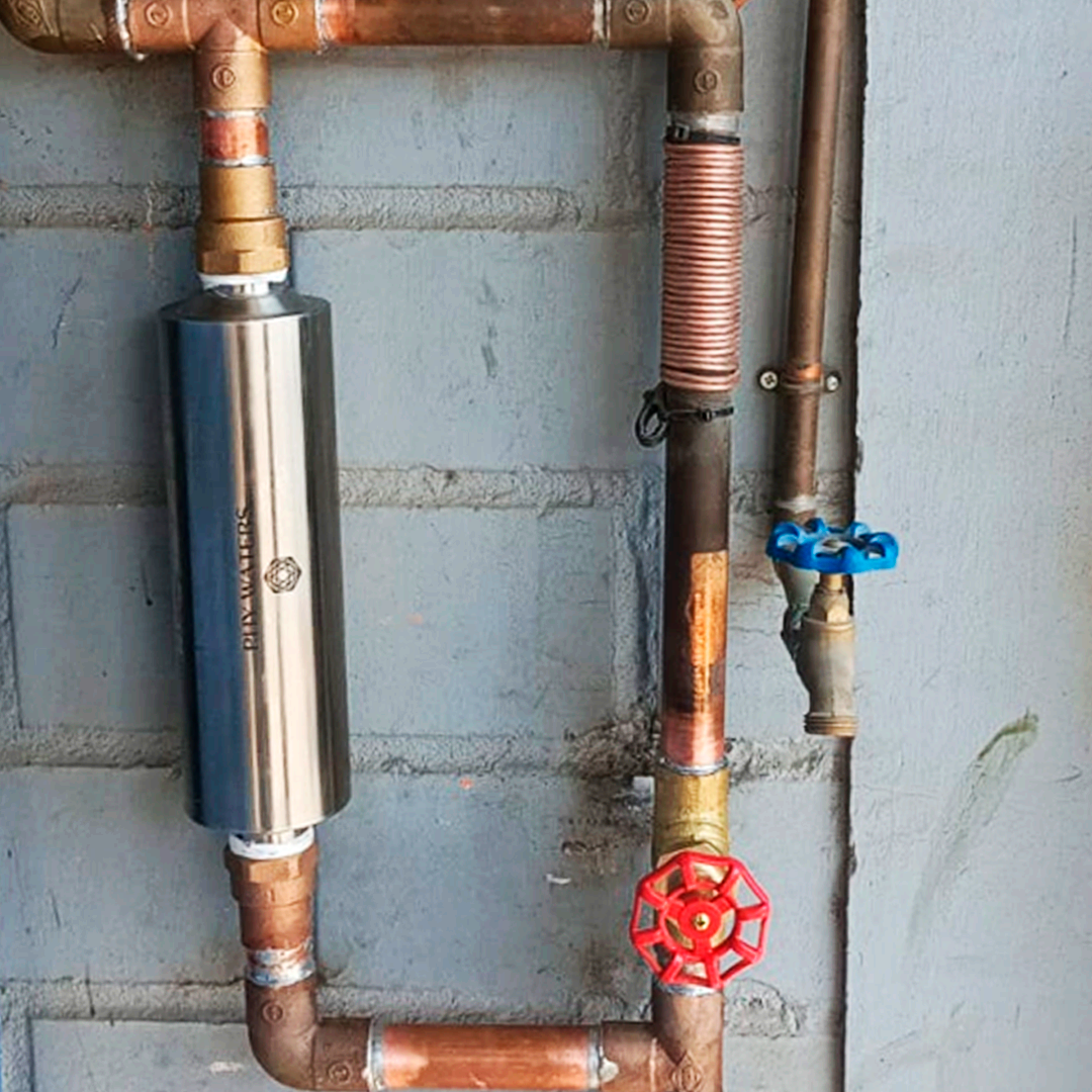 Filtro Magnético Antisarro 1 Tesla Industrial y Residencial | Ablandador de Agua 1”